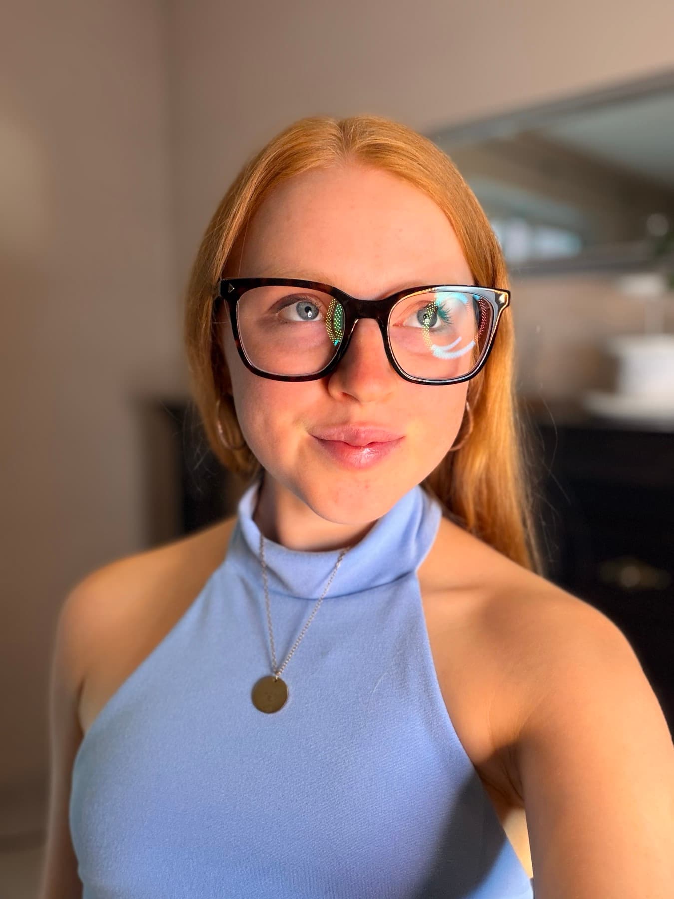 Julia Bergles, Portrait im warmen Tageslicht